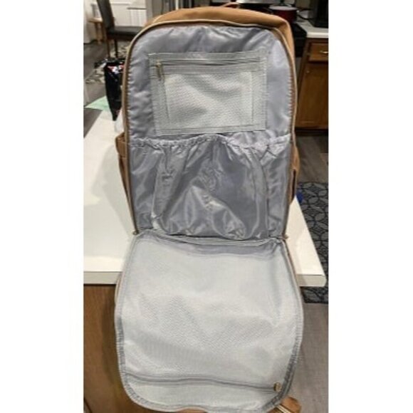 New Leather Diaper Bag Backpack - Baby Essentials Travel Baby Bag main image 2